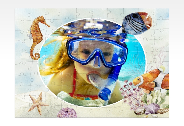 Fotopuzzle 100 Teile Aquarium 100 Teile